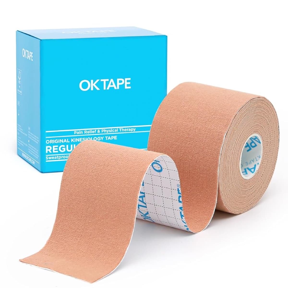 Kinesiologie-Tape Rolle mit Verpackung – Original Kinesiology Tape des Herstellers